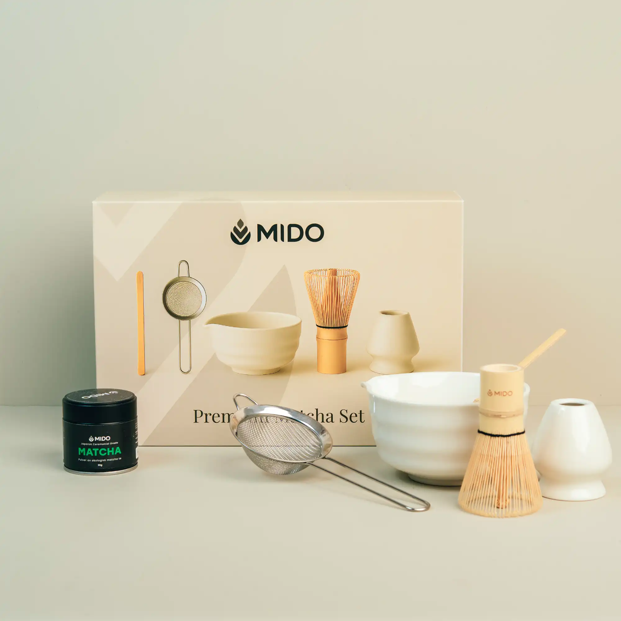 Mido Matcha Premium set 30g